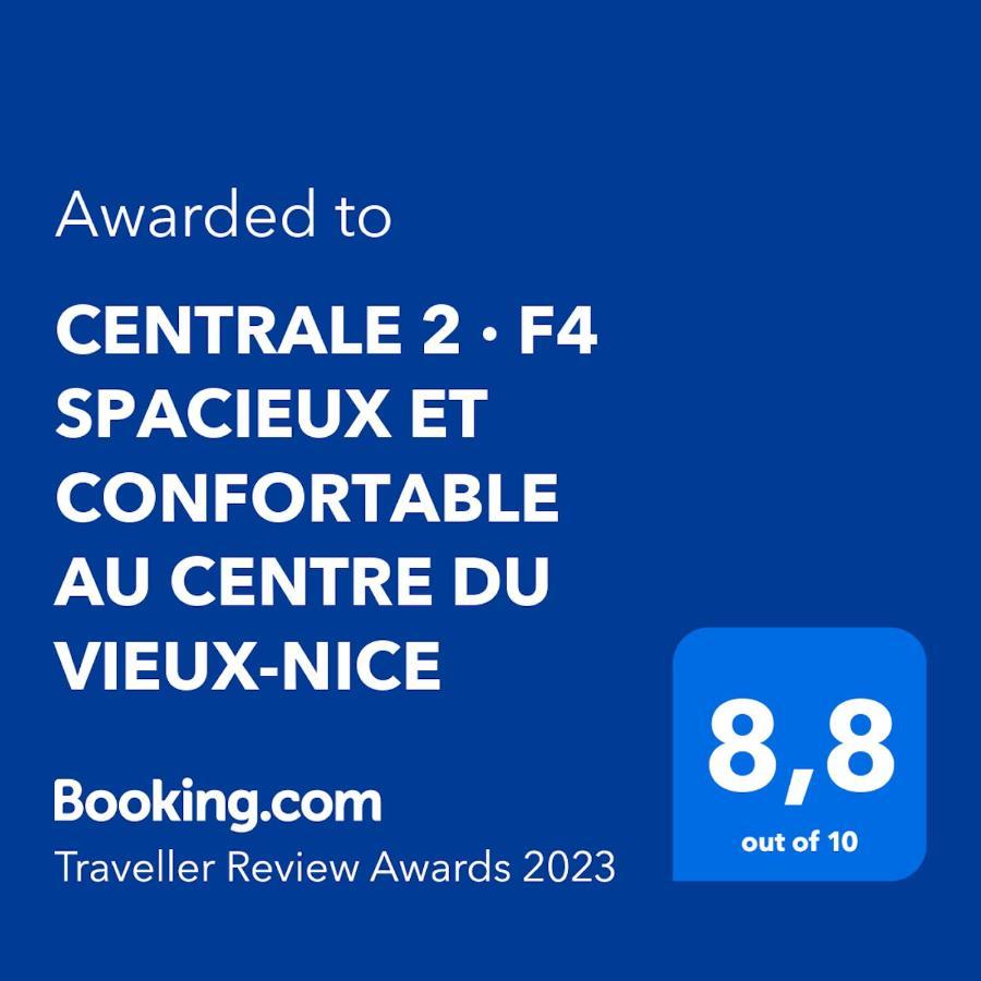 Centrale 2 - F4 Spacieux Et Confortable Au Centre Du Vieux-Nice Exterior foto