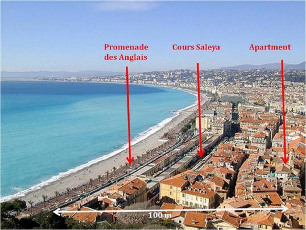 Centrale 2 - F4 Spacieux Et Confortable Au Centre Du Vieux-Nice Exterior foto